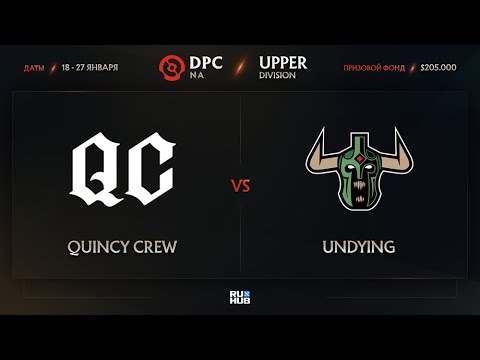 Quincy Crew vs Undying, Dota Pro Circuit 2021: S1 - NA, bo3, game 3 [Adekvat & Mortalles]