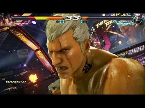 TEKKEN 7 - Law VS Bryan @ Arena (Exclusive gameplay on PS4 Pro)
