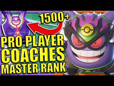 TOP POKEMON UNITE PLAYER COACHES 1500+ MASTER RANK GENGAR