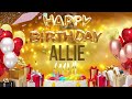 ALLiE Happy Birthday Allie
