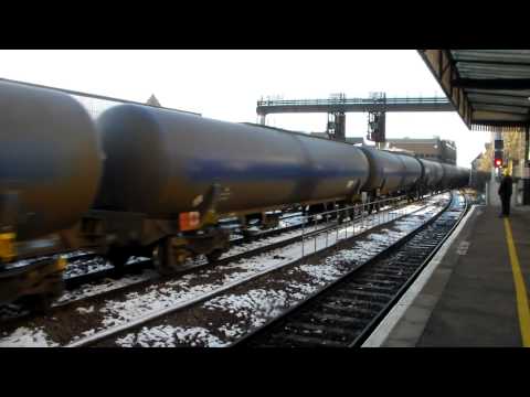 DBS Class 60, 60074, 6E54 at Lincoln Central (30th December 2014)