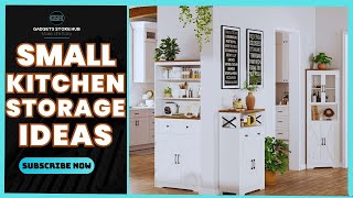 Top 15 Best Small Kitchen Storage Ideas On a Budget!