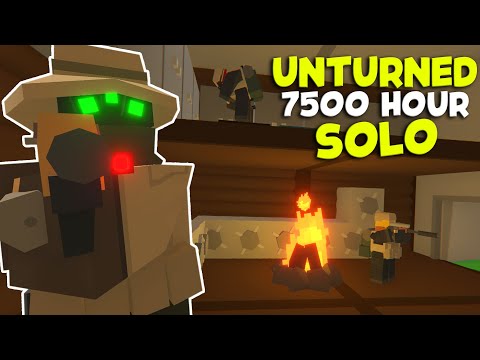 How A 7,500 Hour Solo Rags To Riches on Unturned
