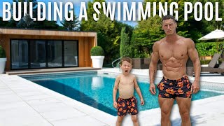 WE'RE BUILDING AN INDOOR SWIMMING POOL! | Full Home Swimming Pool Build Ep. 1