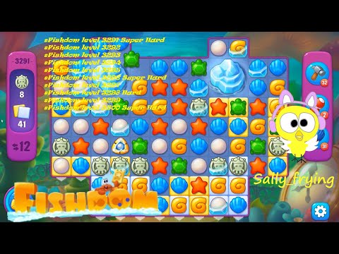 Fishdom level 3291 to 3300