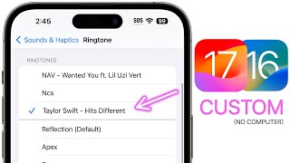 How to Set ANY Song as RINGTONE on iPhone! (Easies