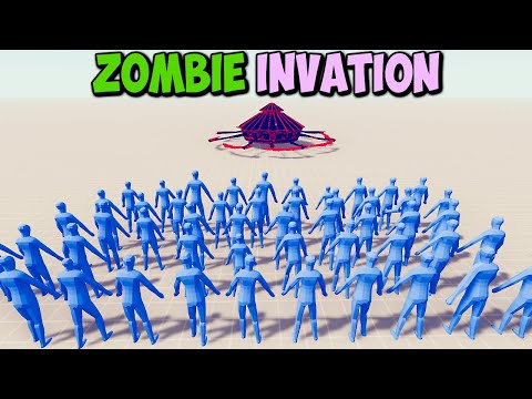 Zombies vs Web TABS Venom Units - TABS MODS GAMEPLAY