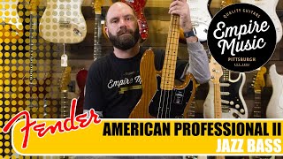 Video thumbnail for Fender American Professional II Jazz Bass - EMPIRE MUSIC by Empire Music