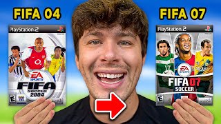 Playing Career Mode on EVERY FIFA - (PS2)