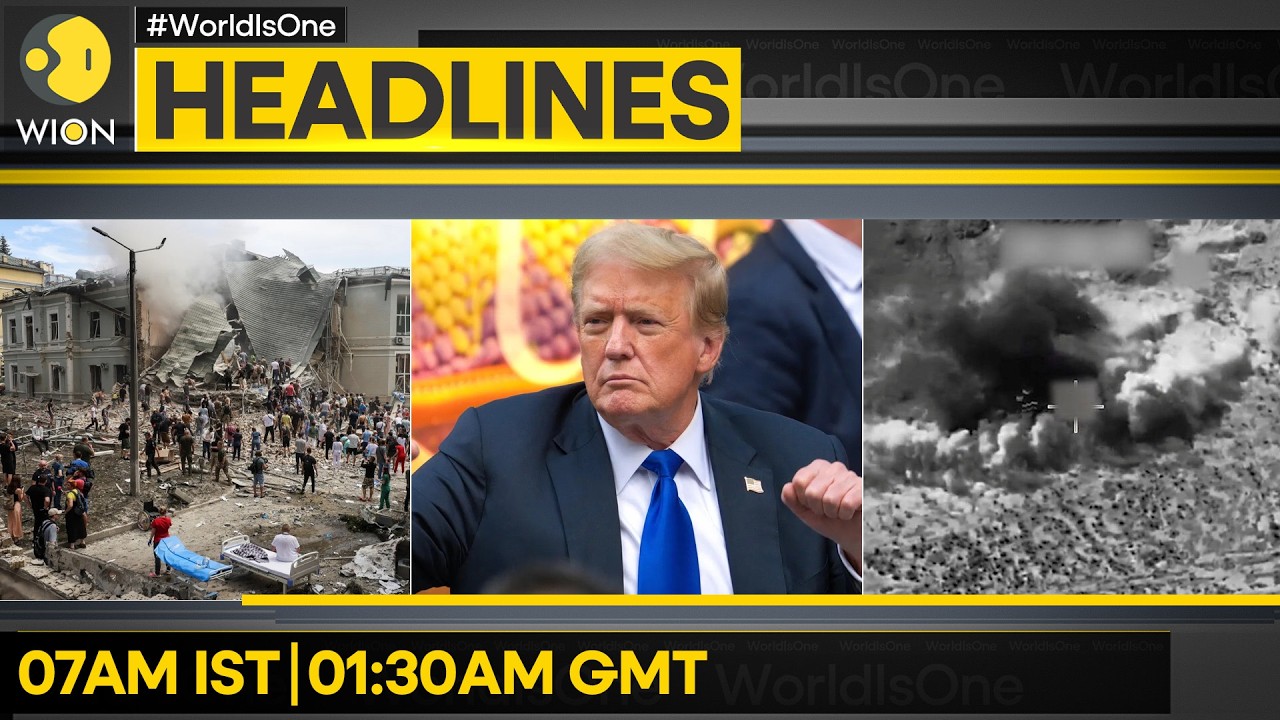U.S. Strikes Iran Again | Trump Warns Tehran | Oil Tanker Disabled | Ukraine Under Attack | Wion