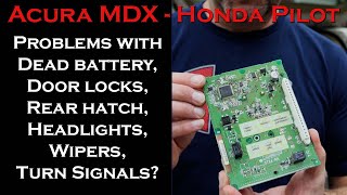 Honda Pilot and Acura MDX owners need to watch this!