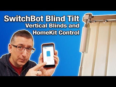 SwitchBot Blind Tilt: Vertical Blind Support and Apple HomeKit Control