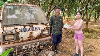 TIMELAPSE VIDEO: Genius Girl Repairs and Restores a Damaged Vehicle After Years of Abandonment