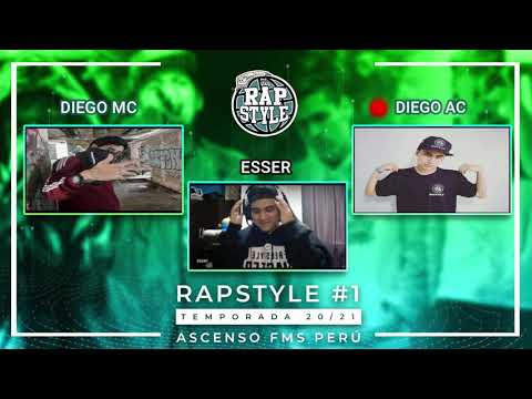 DIEGO MC vs DIEGO AC -8vos- Rapstyle Sjl - Fecha 01 - Ascenso FMS Perú 2020