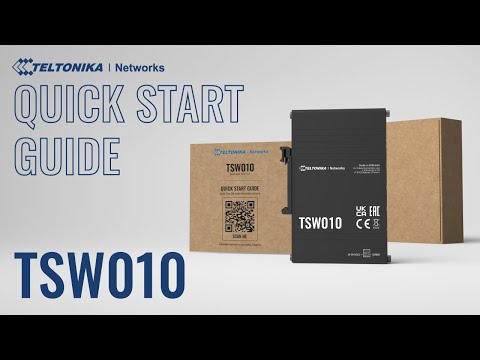 TELTONIKA DIN RAIL SWITCH - TSW010
