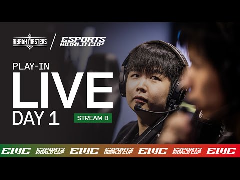Dota 2 Riyadh Masters x EWC - Day 1 - Play-in | Stream B
