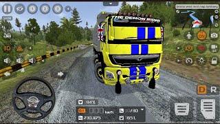 Bharat Benz 12 weel Off Roading Bus Simulator Indonesia Gameplay