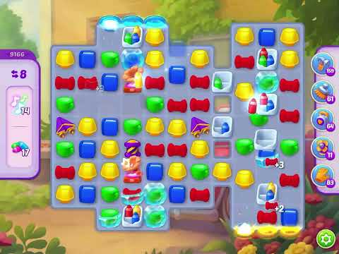 Homescapes level 9166 hard no booster