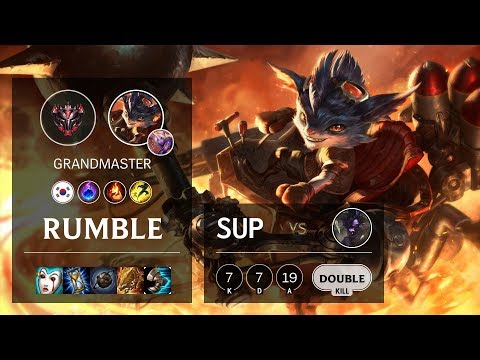 Rumble Support vs Alistar - KR Grandmaster Patch 10.3