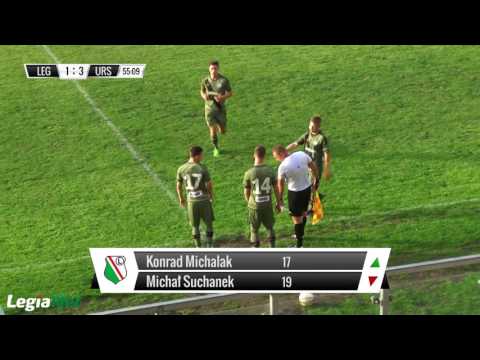 Skrót meczu Legia II Warszawa-KS Ursus.01.06.2016