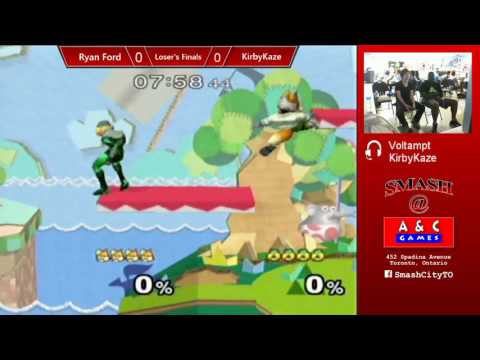 Smash City TO S3E1 - KirbyKaze (Sheik) vs Ryan Ford (Fox) GF