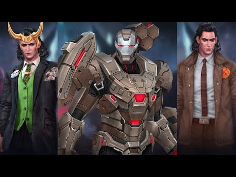 President Loki, TVA Suit, & War Machine 3099 | Marvel: Future Fight