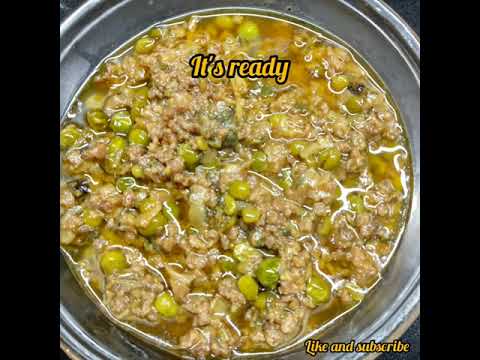 Ground beef and spinach peas recipe by noorulbadr...