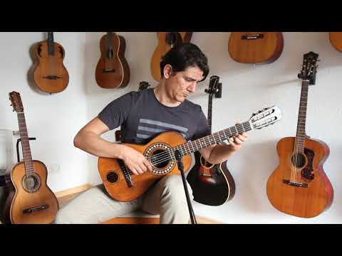 Juan Perfumo 1846 romantic guitar - fine classical guitar made in Cadiz - excellent sound + video image 15