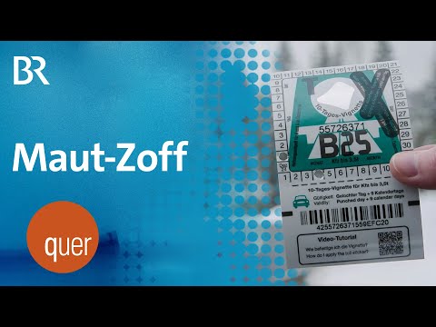 Bayern und Tirol streiten um Maut | quer vom BR