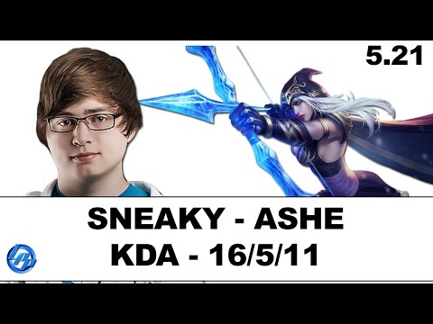 C9 Sneaky - Ashe vs Vayne - NA Duo Meteos
