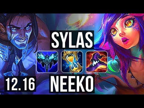 SYLAS vs NEEKO (MID) | 9/1/10, 500+ games | KR Grandmaster | 12.16
