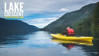 Lake Crescent Kayaking at Olympic National Park - Travel Photography