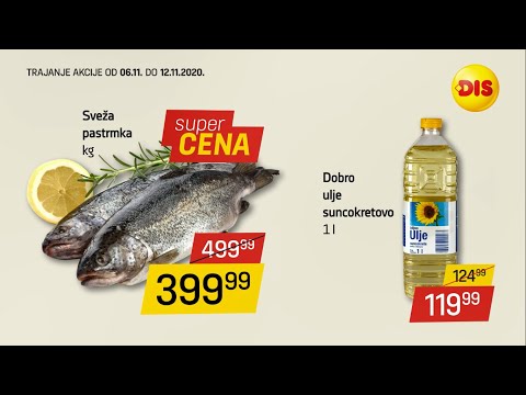 DIS NEDELJNA AKCIJA 06.11 - 12.11.2020.