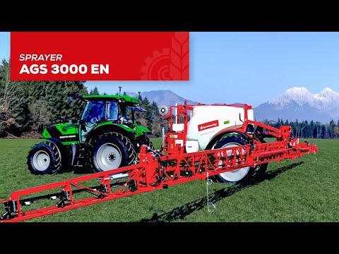 Sprayer AGS 3000 EN HPX - Full presentation I Agromehanika