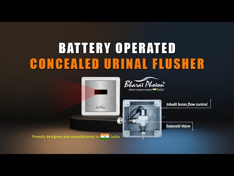 Auto Urinal Sensor Flusher BP-U512 BHARAT PHOTON (DC Operated)