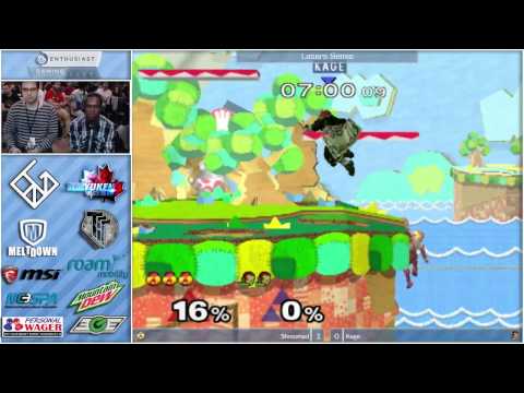 Kage (Ganon, Falcon) vs Shroomed (Sheik) - EGL - SSBM Losers Semis