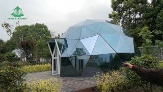 Glass Igloo | Glass Dome Tent youtube video