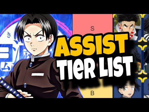 CHARACTER ASSIST TIER LIST!!! |Demon Slayer The Hinokami Chronicles|