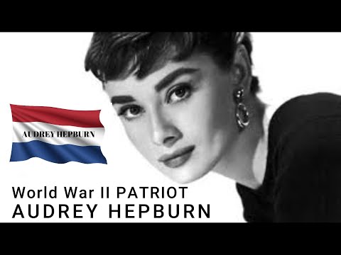 AUDREY HEPBURN - WWII War Hero The Resistance Memorial Tribute 1 #worldwar #hero #actress