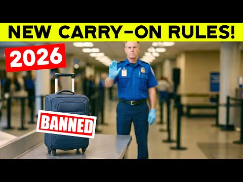 NEW Carry-On RULES for 2026 (Don't Get Caught at TSA!) | Airport NOW