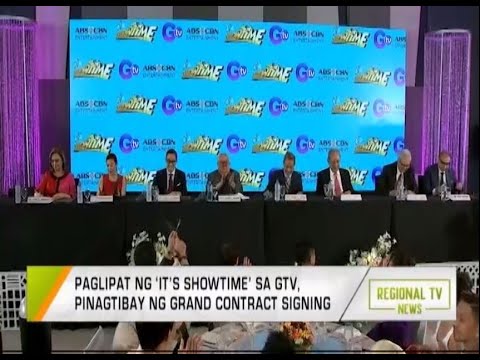 Regional TV News: 'It's Showtime' sa GTV