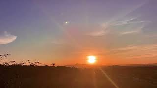 AGE sunset 🌅 with smoke 💨 & Venus, 6 March 2025