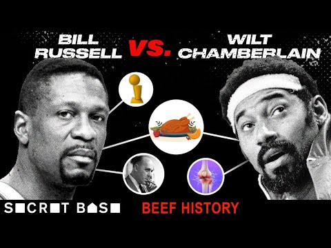 Wilt Chamberlain and Bill Russell’s beef turned a beautiful friendship into 24 years of silence