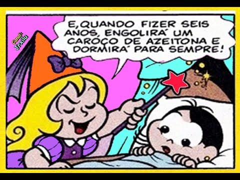 Magali e Carminha Fru Fru - Magali Adormecida, Quadrinhos Turma da Mônica