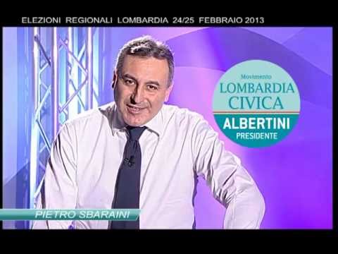 PIETRO SBARAINI, lista Lombardia Civica