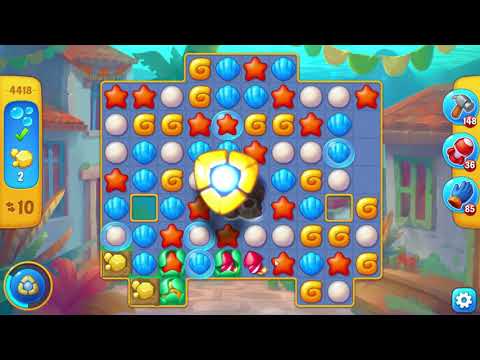 Fishdom 4418 Level - NO BooSTERS