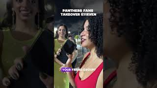 Panthers took the chip and the fans brought the vibes