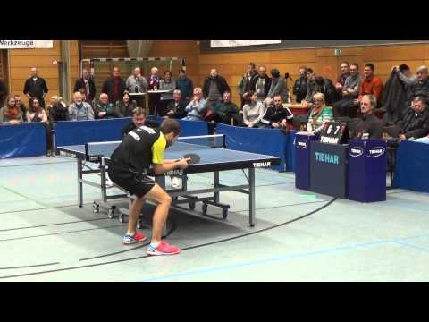3 Bundesliga TT TV Hilpoltstein  Muehlhausen II  14Felix Bindhammer vs Sandijs Vasiljevs