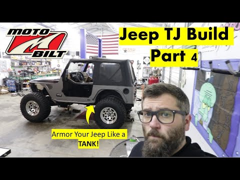 Jeep TJ Build Part 4 (Motobilt Armor & Rockers)