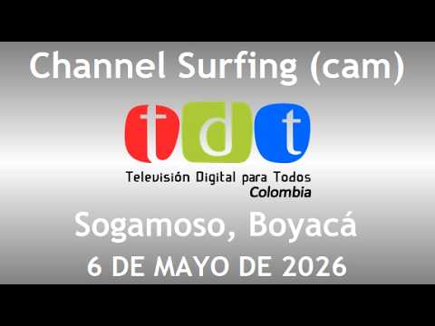 Televisión Digital (TDT) en Sogamoso, Boyacá 6/5/2026 (DVB-T2)
